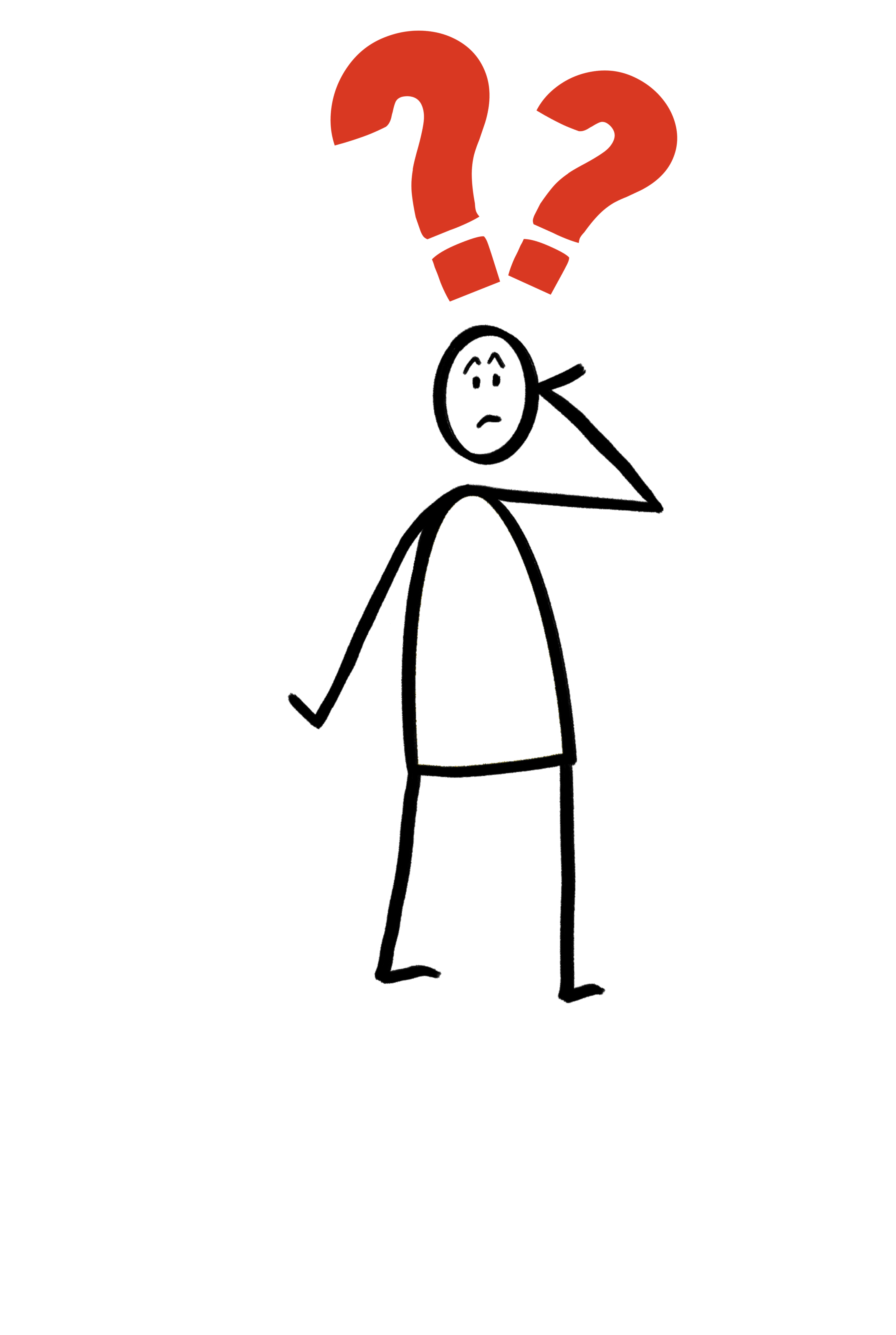 A product offers a person too many choices, but not enough clues. They just don't know what to do next.